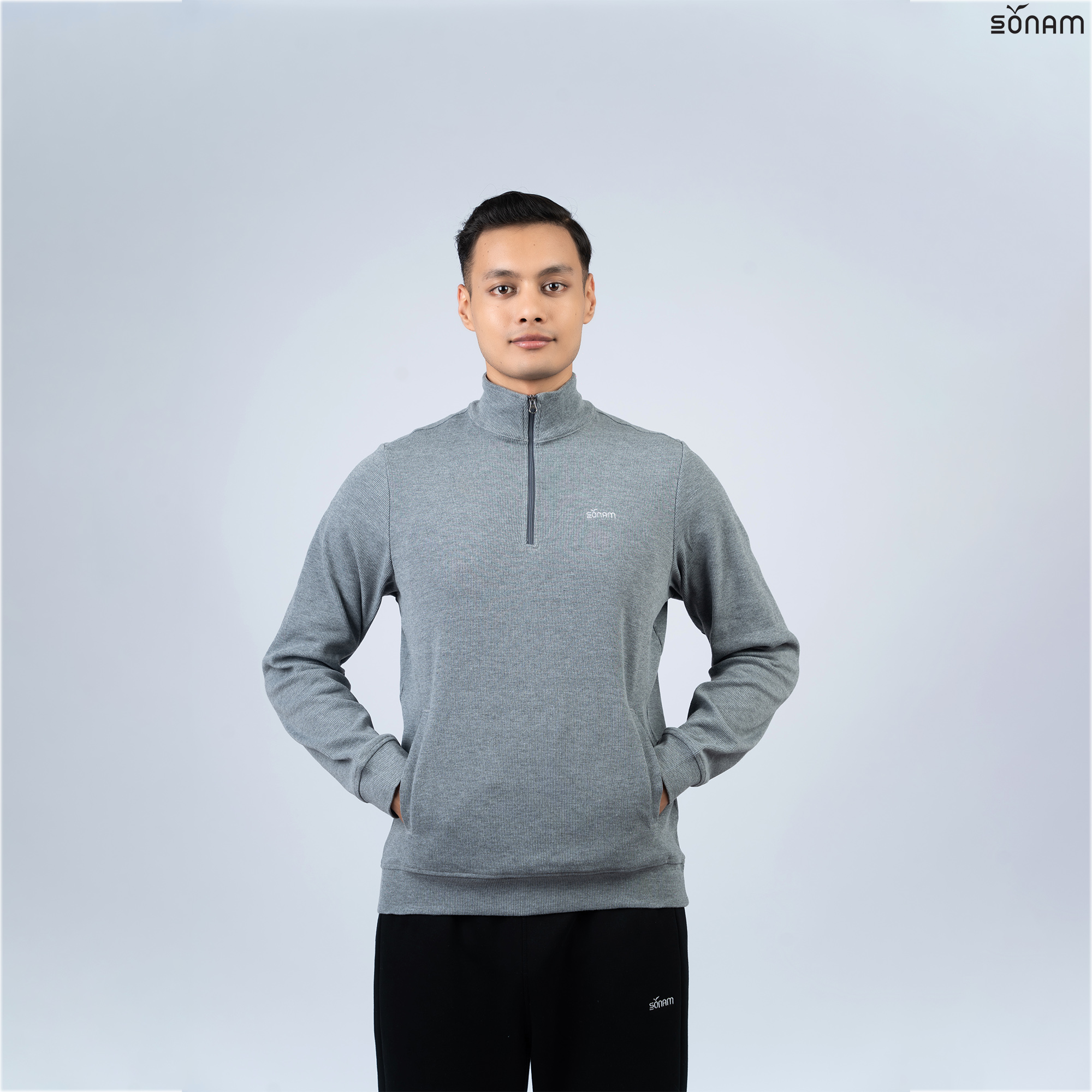 SONAM POSO MEN'S RIBBED MICROTOP (FW2025) #2783