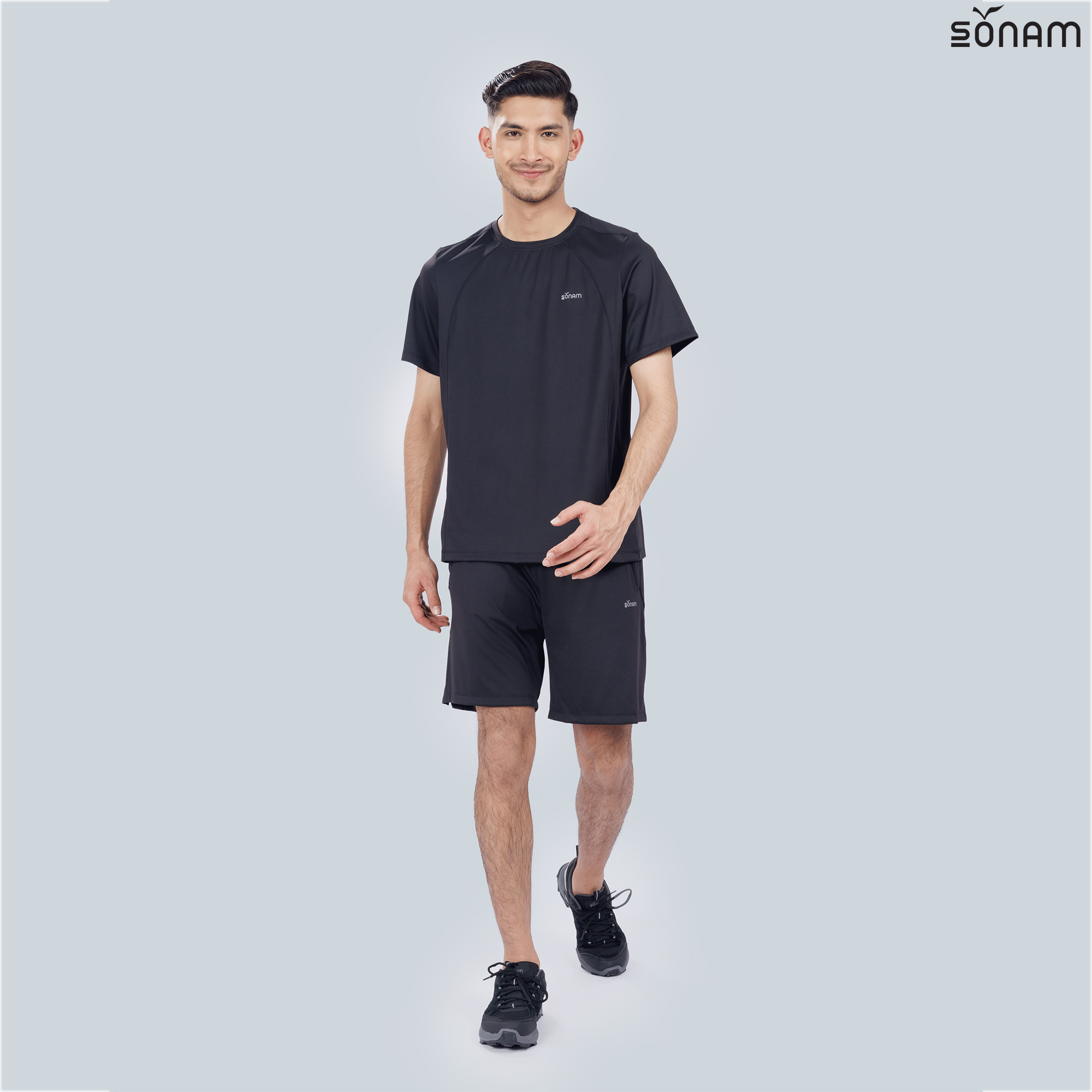 SONAM CHOIDUP MENS BASKET WEAVE DRY FIT T-SHIRT (SS2025) #2631