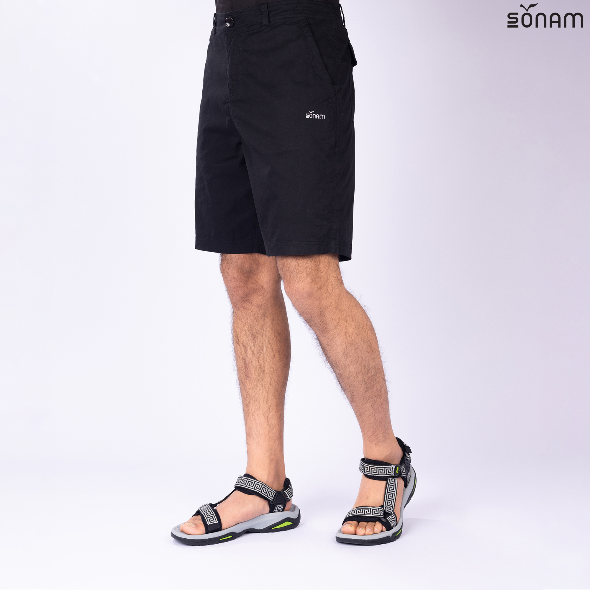 SONAM PEMA MEN'S TWILL SHORTS (SS2025) #2697