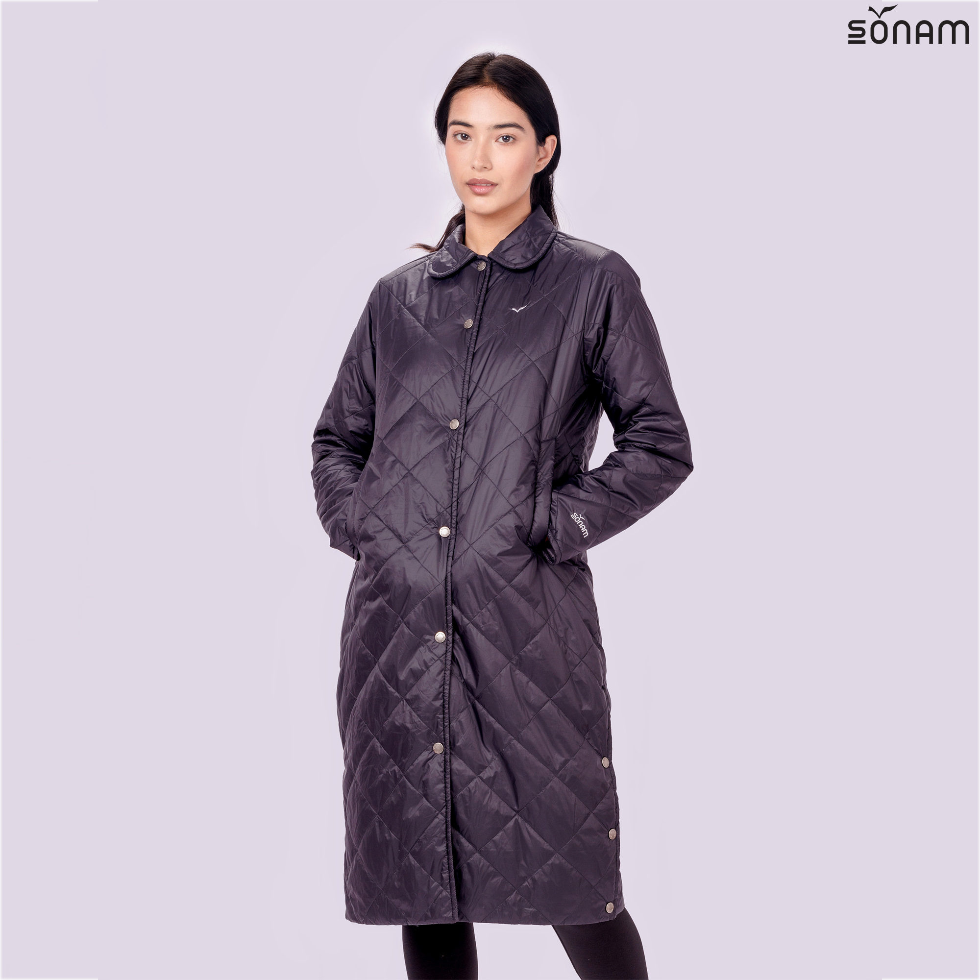 SONAM MIDHA WOMEN'S 75+75 GSM LONG JACKET (FW2024) #2520