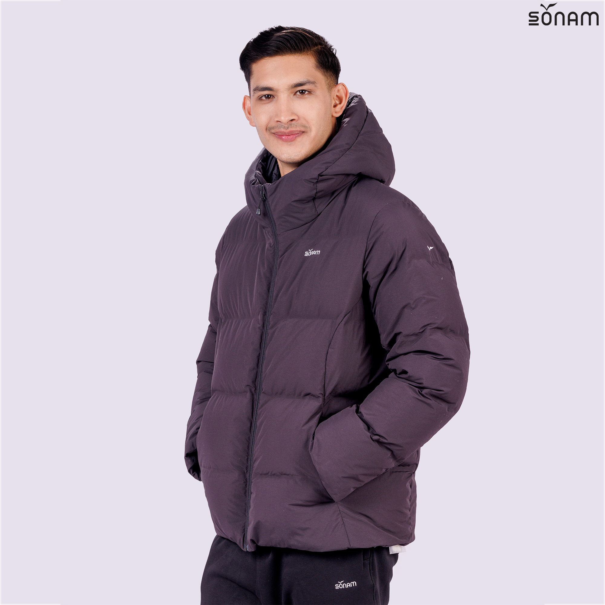 SONAM KONA MEN'S JAPNESE TAFFETA  PUFFY DOWN JACKET (FW2024) #2543