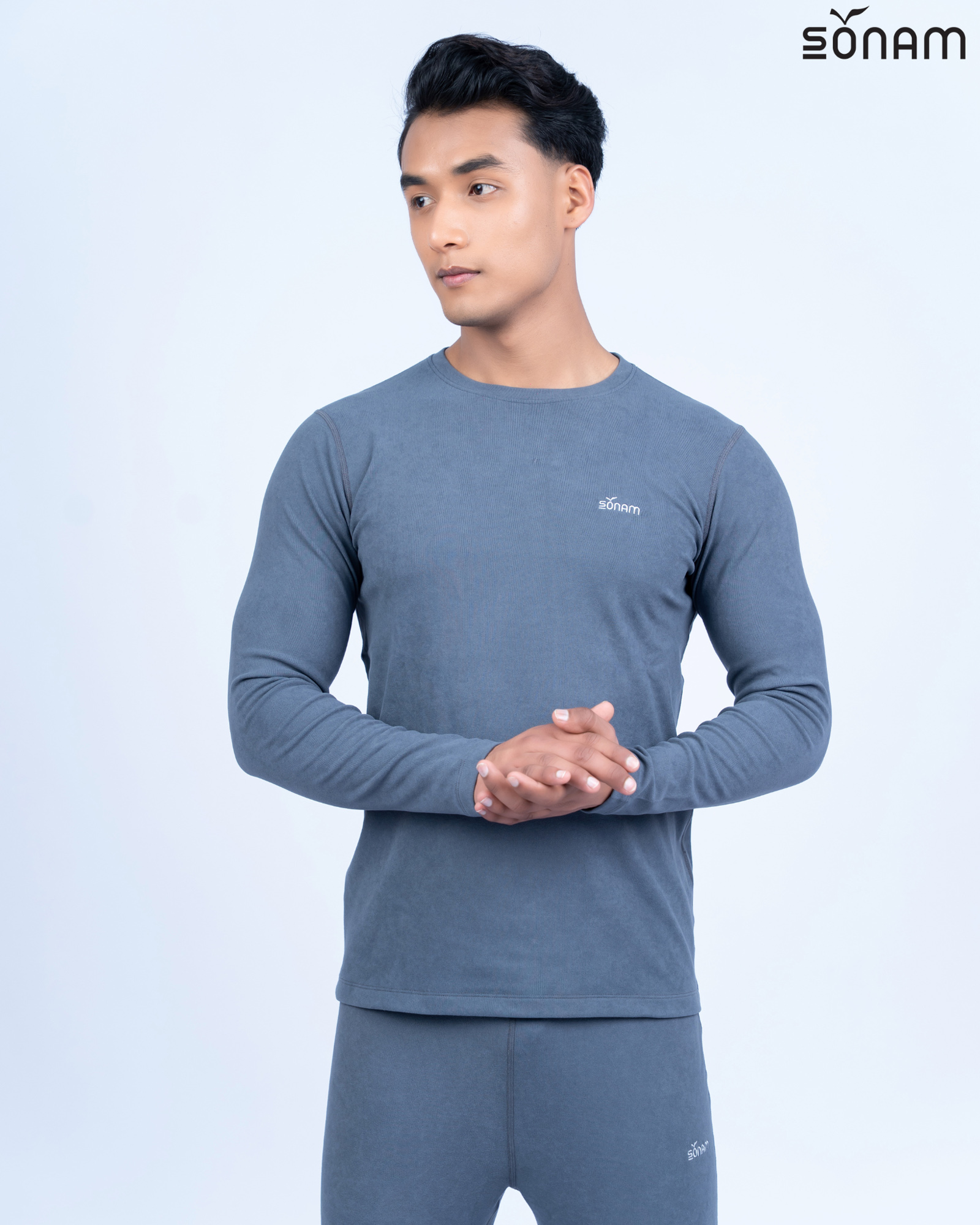 SONAM TENZIN MEN'S RIBBED THERMAL TOP (FW2025) #2775