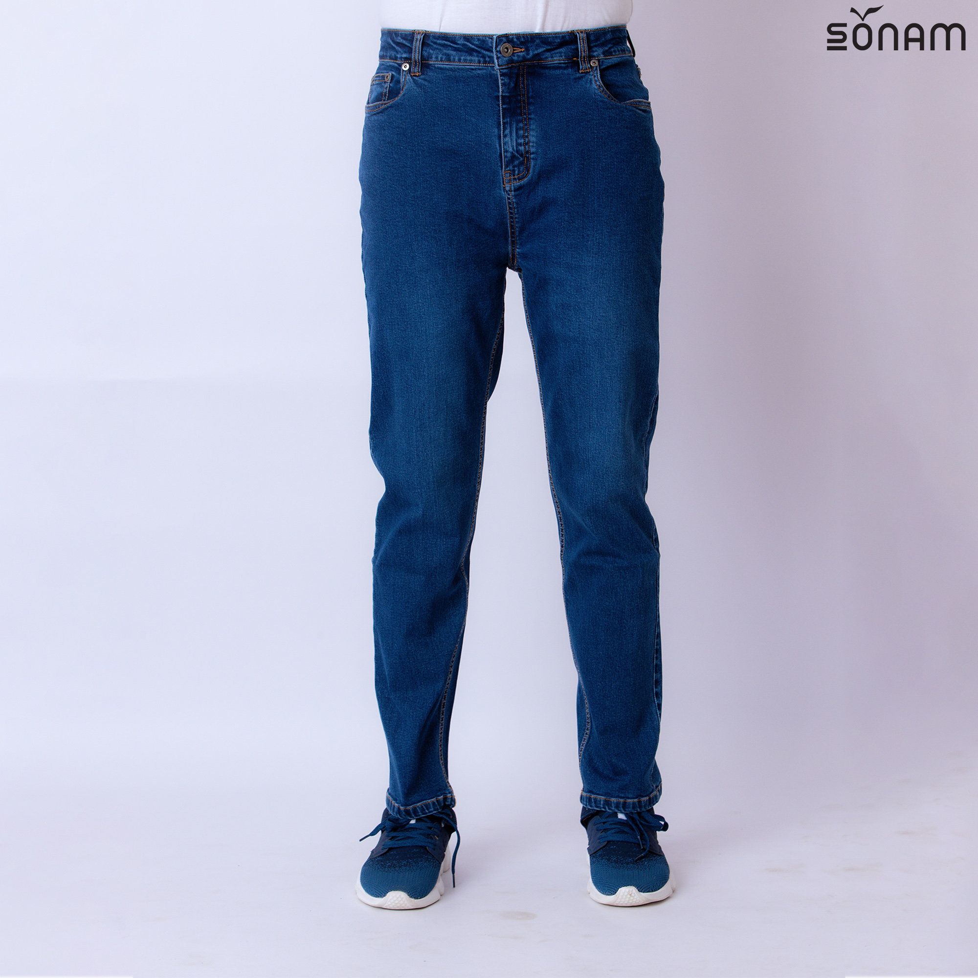 SONAM SOMBA MEN'S DENIM PANT (SS2024) #2421 B