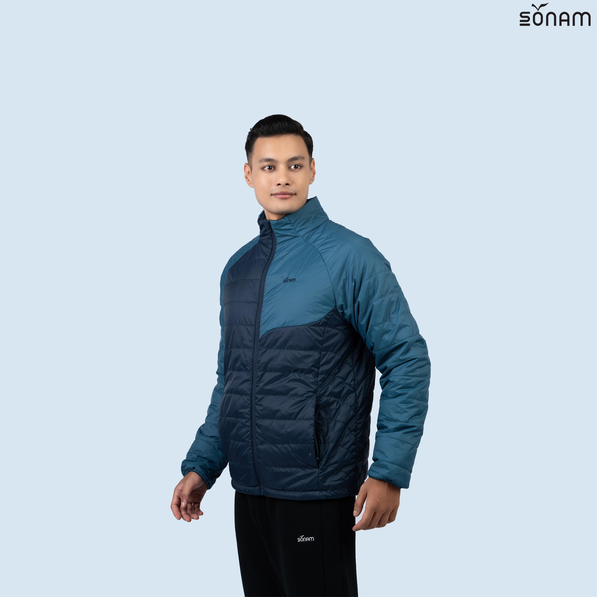 SONAM DRIME MEN'S MATTE TAFFETA 100GSM INSULATED POP JACKET (FW2025) #2727