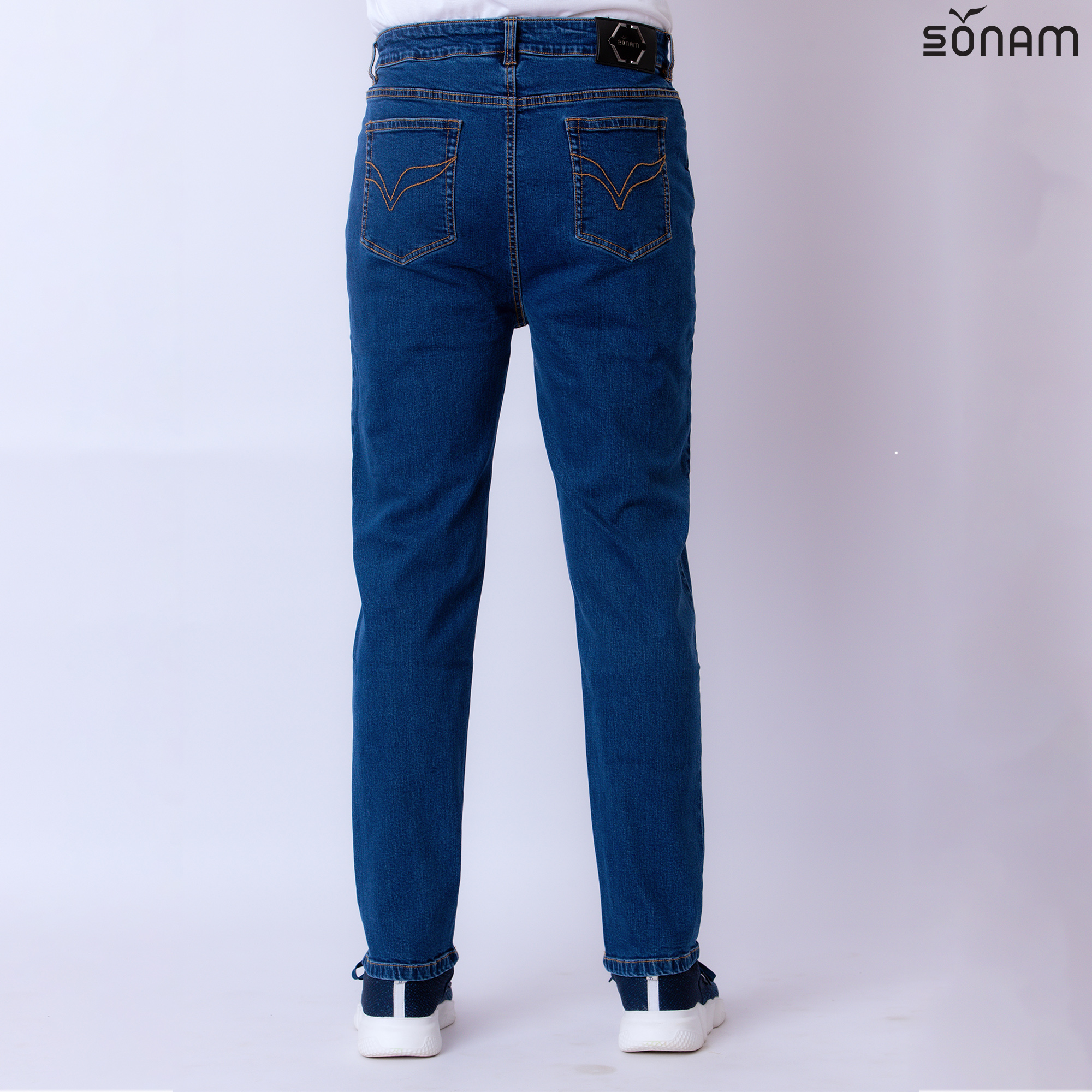 SONAM SOMBA MEN'S DENIM PANT (SS2024) #2421 B