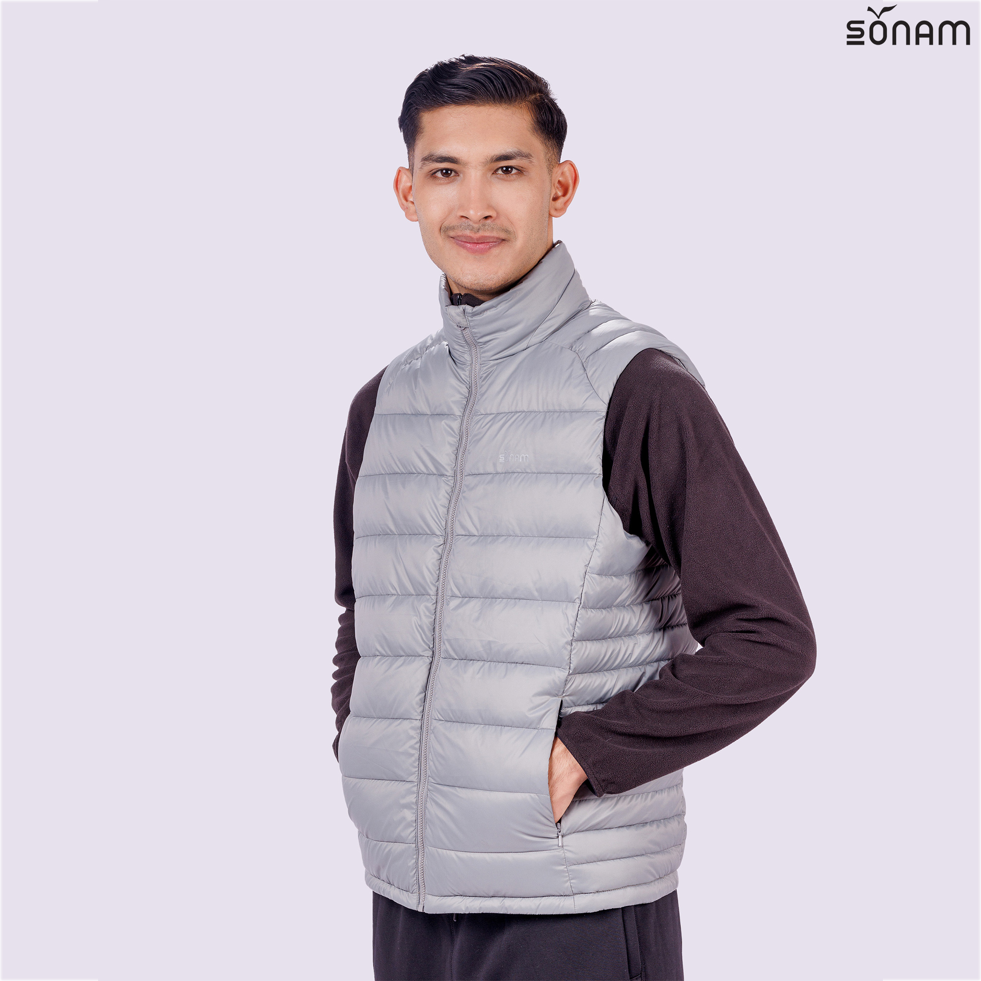 SONAM WANGYAL MEN'S ULTRALIGHT DOWN VEST (FW2023) #2161