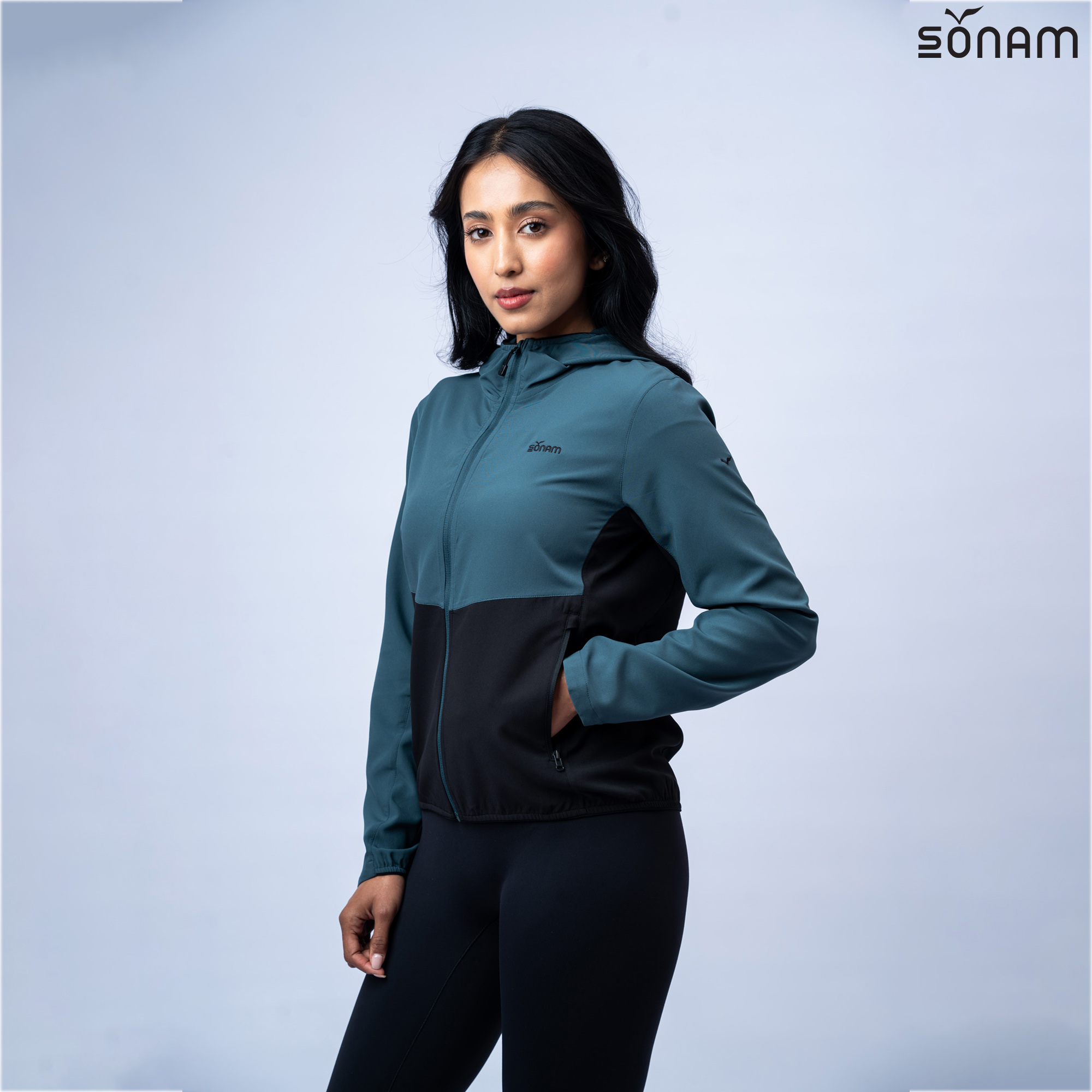 SONAM LYNX WOMEN'S POP DOTTED COTTON WINDCHEATER (SS2026) #2839