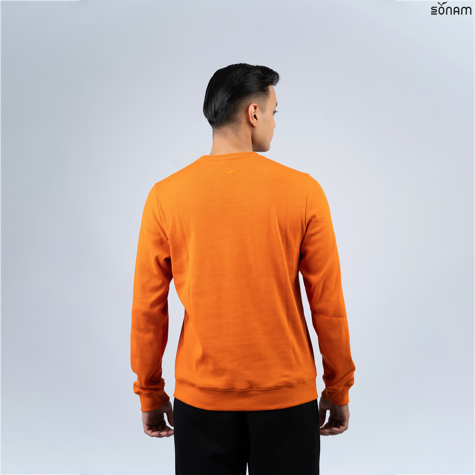 SONAM ROLWALING MEN'S RIBBED SWEATSHIRT (FW2025) #2782