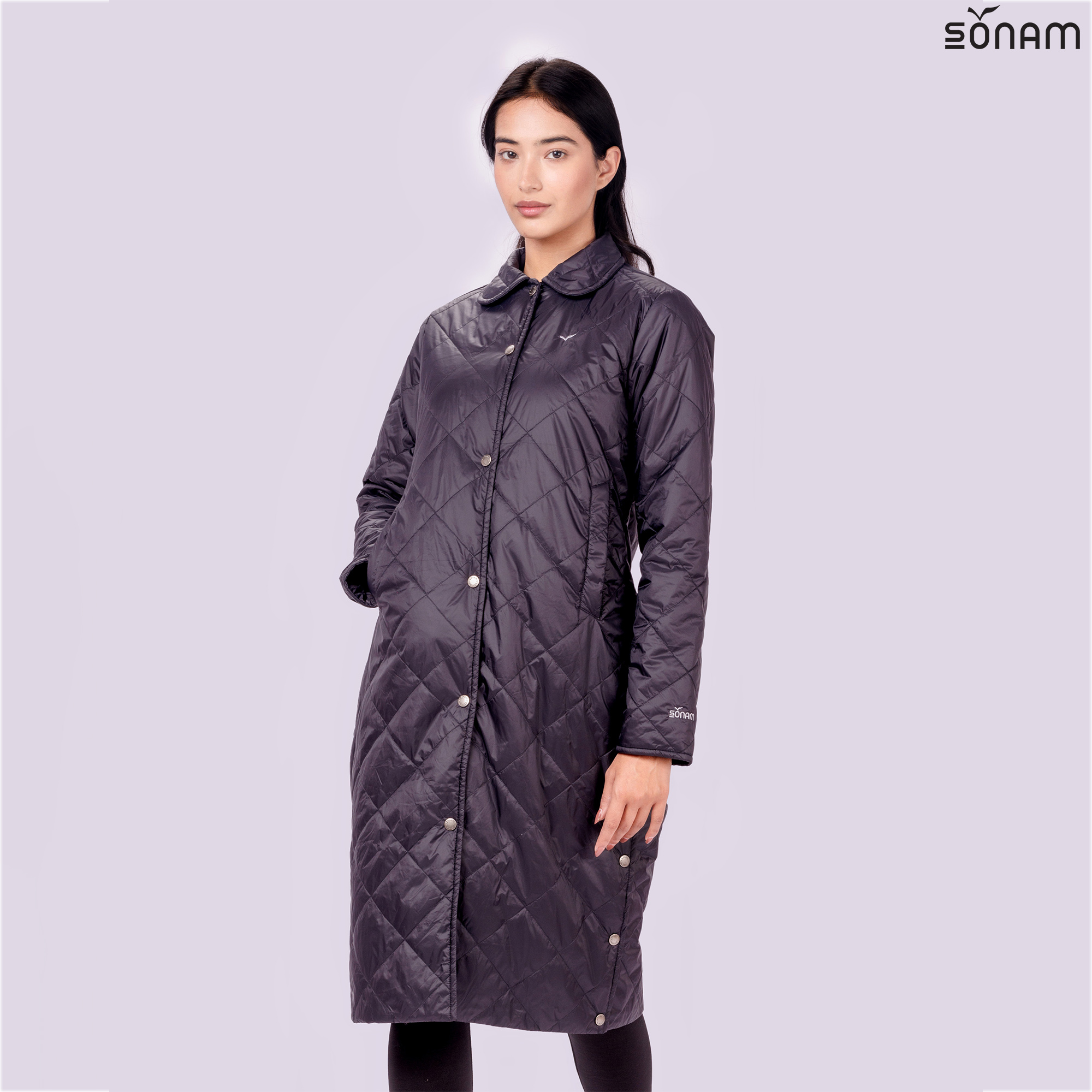 SONAM MIDHA WOMEN'S 75+75 GSM LONG JACKET (FW2024) #2520