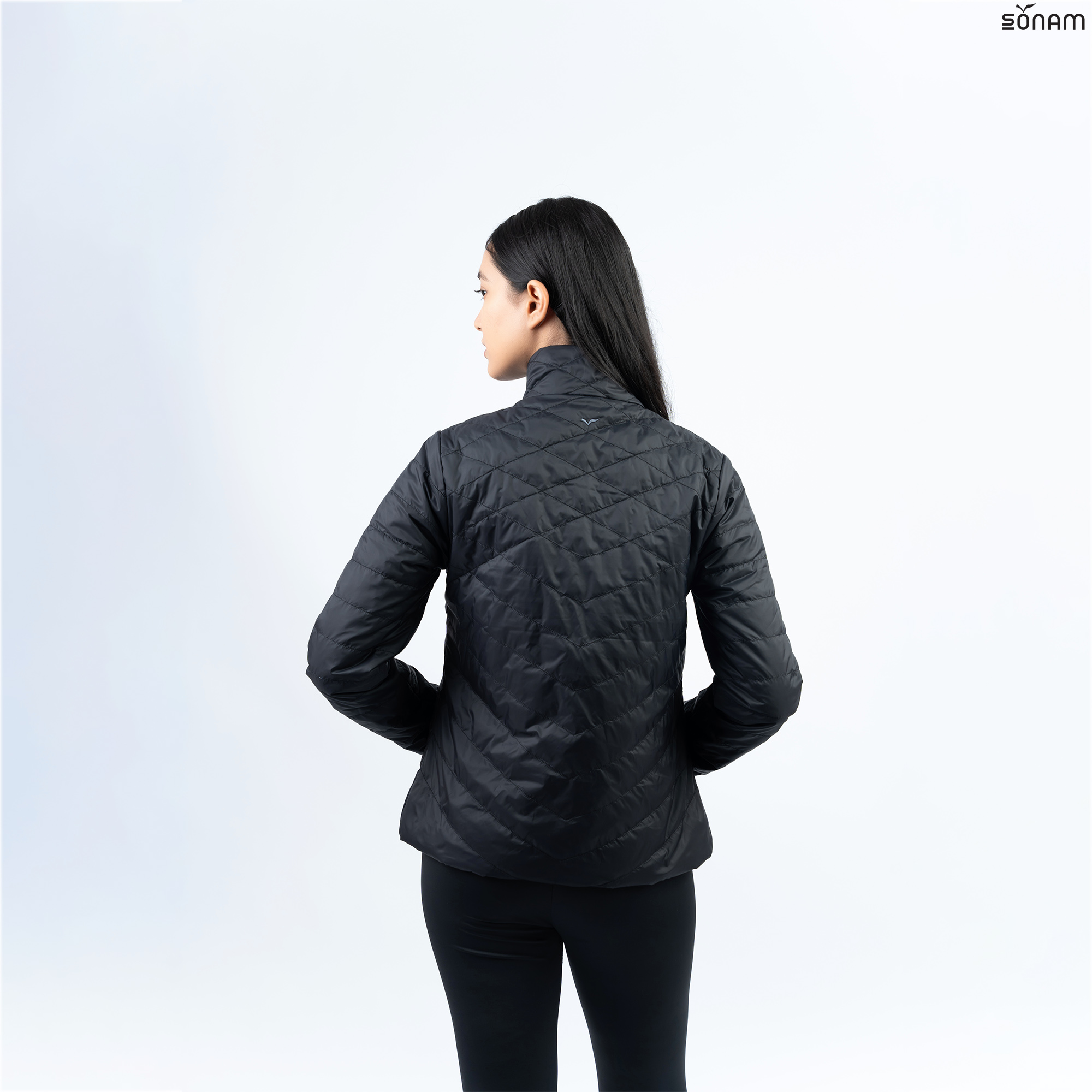 SONAM INDIRA WOMENS MATTE TAFFETA 100GSM INSULATED JACKET (FW2025) #2730