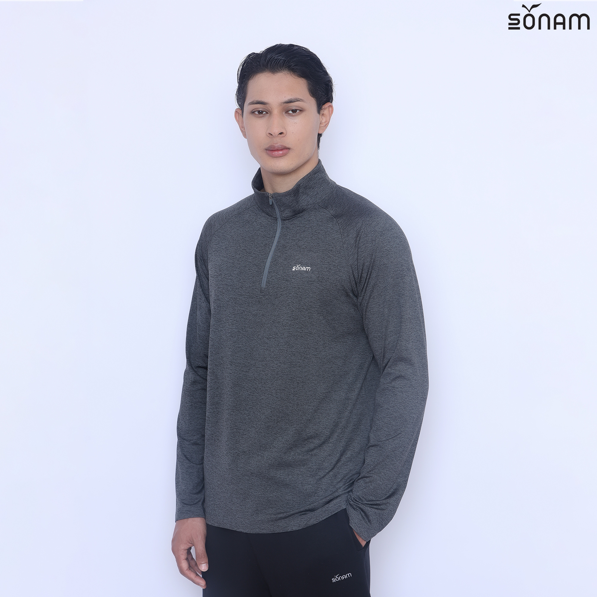 SONAM DORJE MEN'S MILANGED HEATTECH MICROTOP (FW2024) #2476