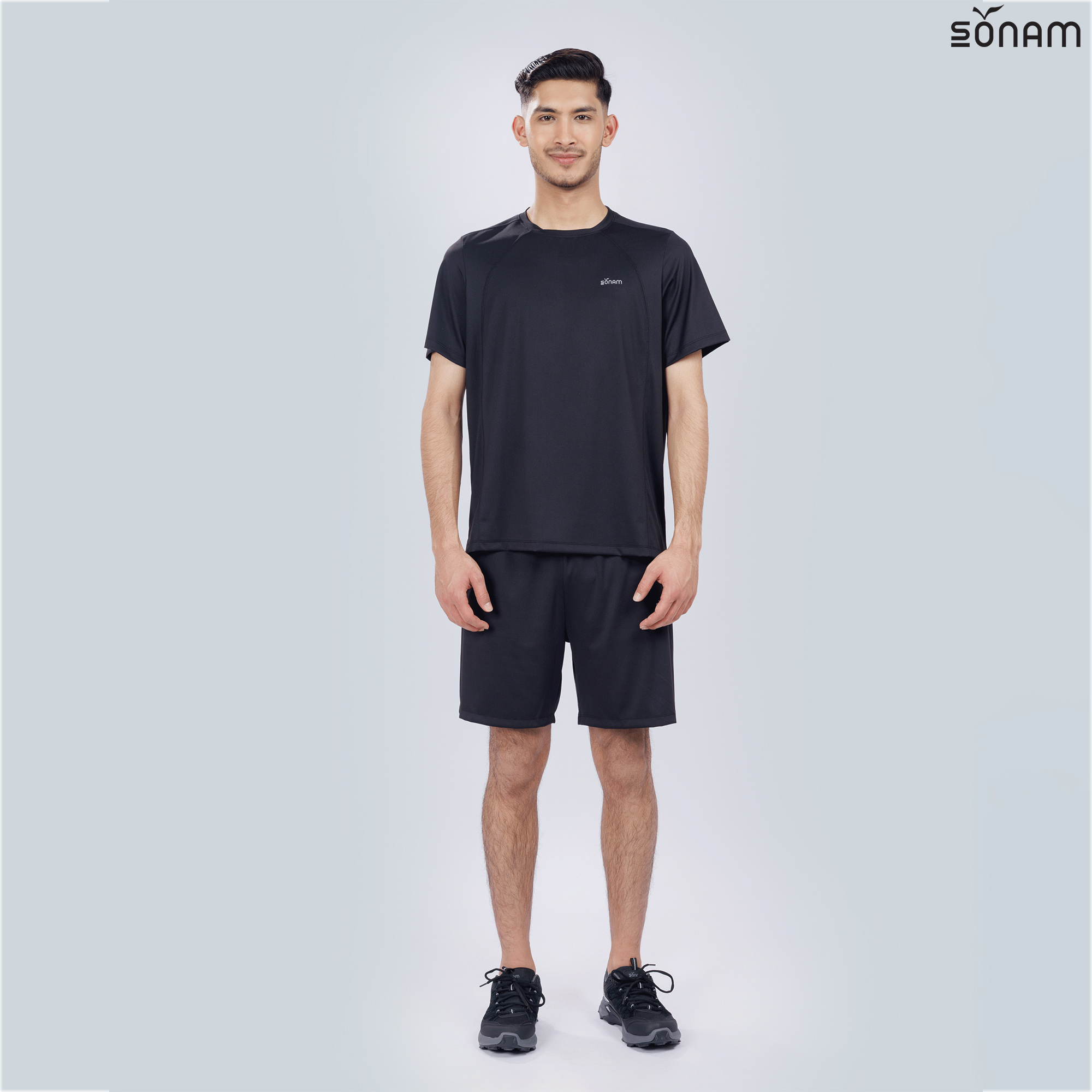 SONAM CHOIDUP MENS BASKET WEAVE DRY FIT T-SHIRT (SS2025) #2631
