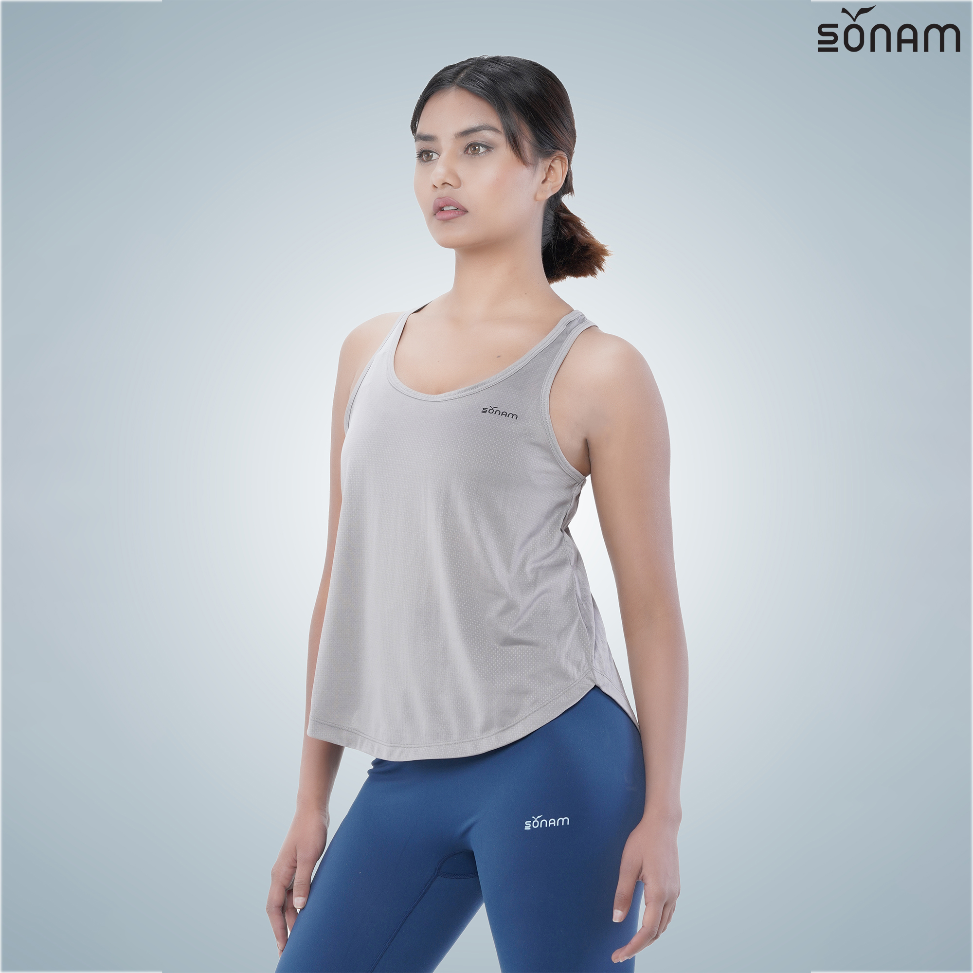 SONAM DOLKAR WOMEN'S DRYFIT VEST WITH NET (SS2023) #2030